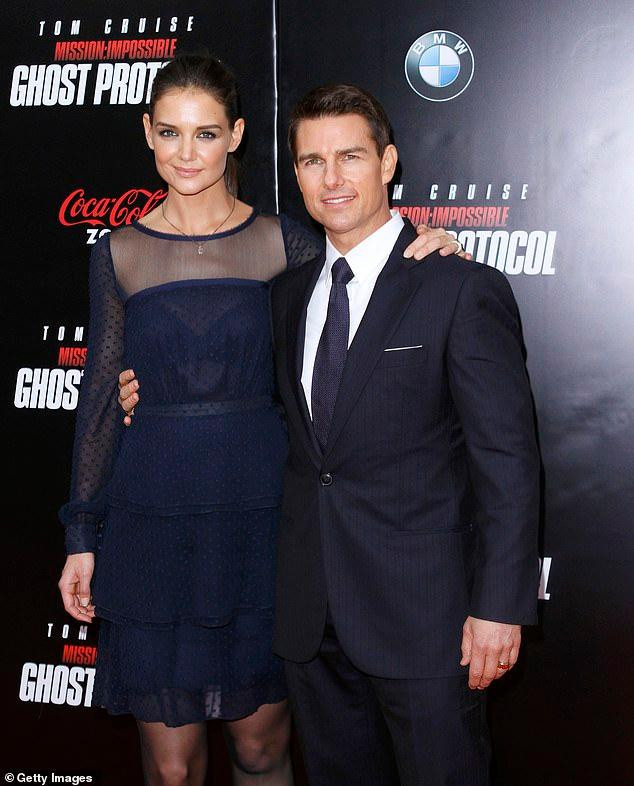 Katie Holmes và Tom Cruise thuở mặn nồng. Katie Holmes và Tom Cruise thuở mặn nồng.