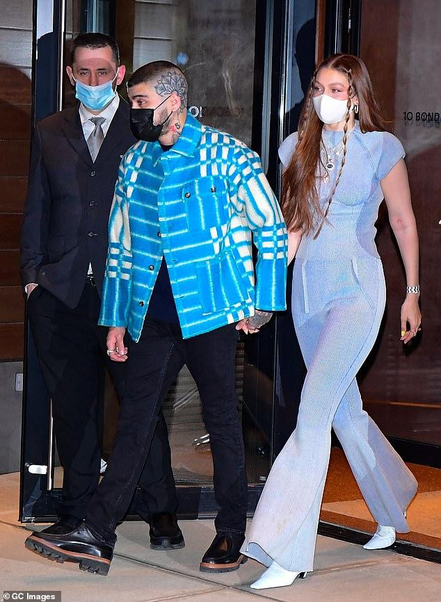 Zayn Malik - bạn trai của Gigi và là bố của con gái Khai của cặp đôi - không thể thiếu mặt trong buổi tiệc đón tuổi mới của nàng mẫu