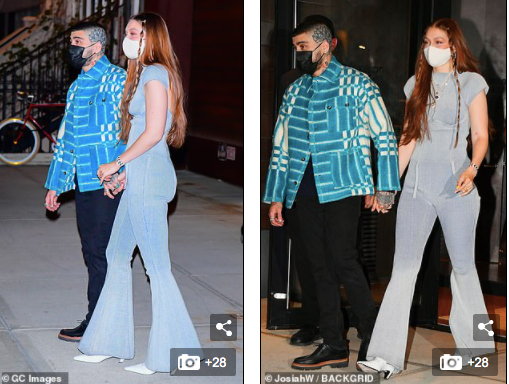 Gigi Hadid và Zayn Malik công khai hẹn hò từ năm 2015. Cuộc tình của họ trải qua nhiều thăng trầm, từng chia tay vào năm 2018 trong sự nuối tiếc của người hâm mộ. Cặp đôi xác nhận tái hợp vào đúng dịp lễ Tình nhân năm 2020.