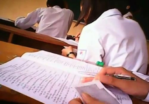 Anh N. sẽ cung cấp 6 clip gian lận thi cử tại Hội đồng thi Trường THPT Đồi Ngô trong ngày hôm nay