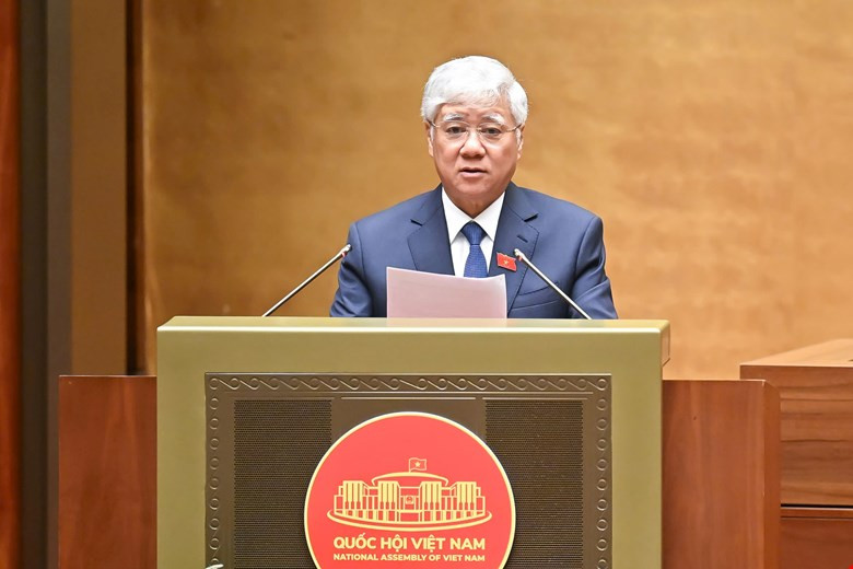 Chủ tịch Ủy ban TƯ MTTQ Việt Nam Đỗ Văn Chiến. Ảnh: QH