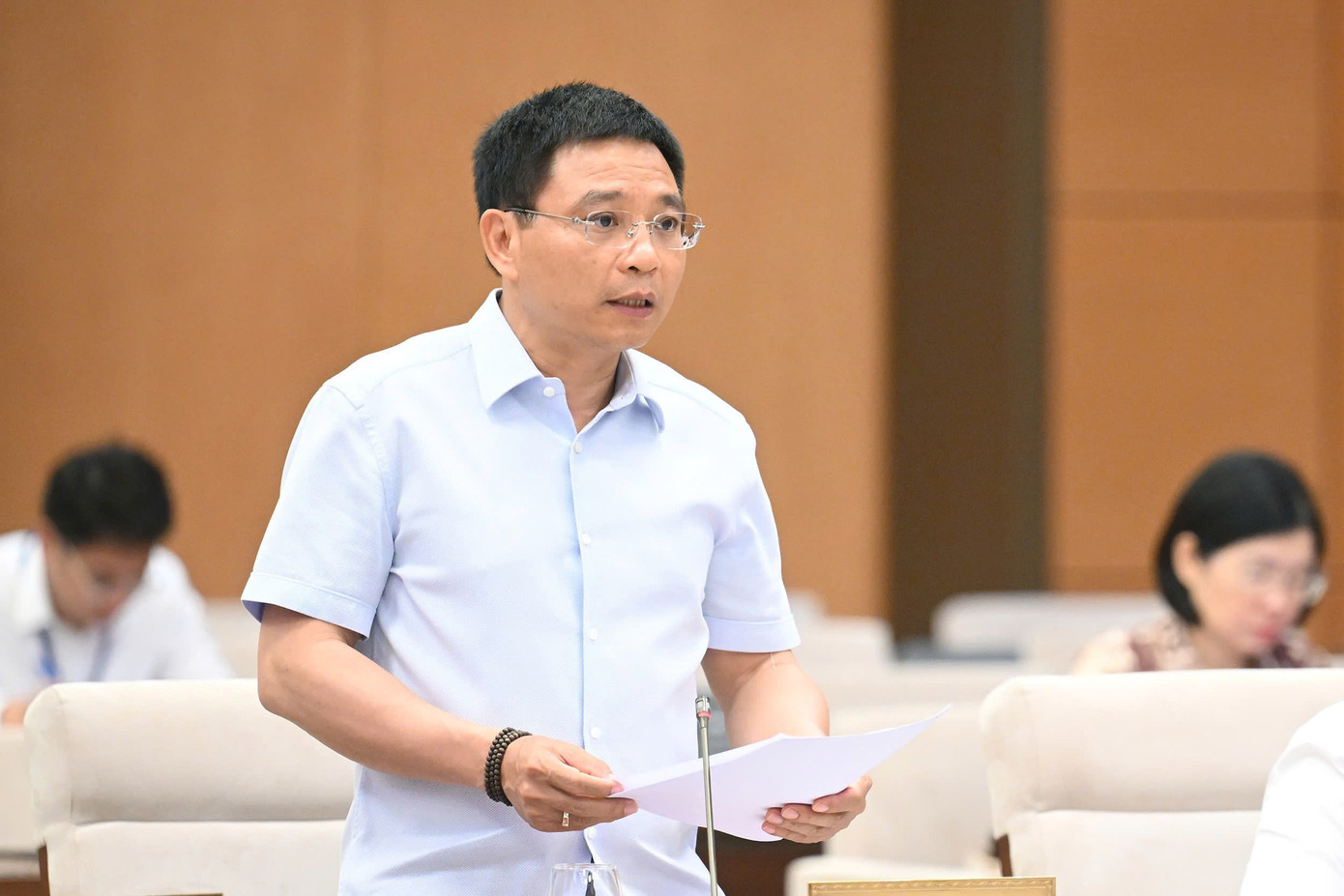 Bộ trưởng Tài chính Nguyễn Văn Thắng. Ảnh: QH Bộ trưởng Tài chính Nguyễn Văn Thắng. Ảnh: QH