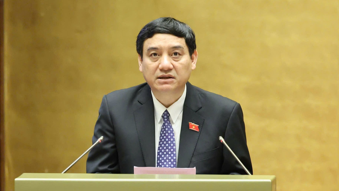 Chủ nhiệm Uỷ ban Văn hoá và Giáo dục Nguyễn Đắc Vinh. Ảnh: Như Ý