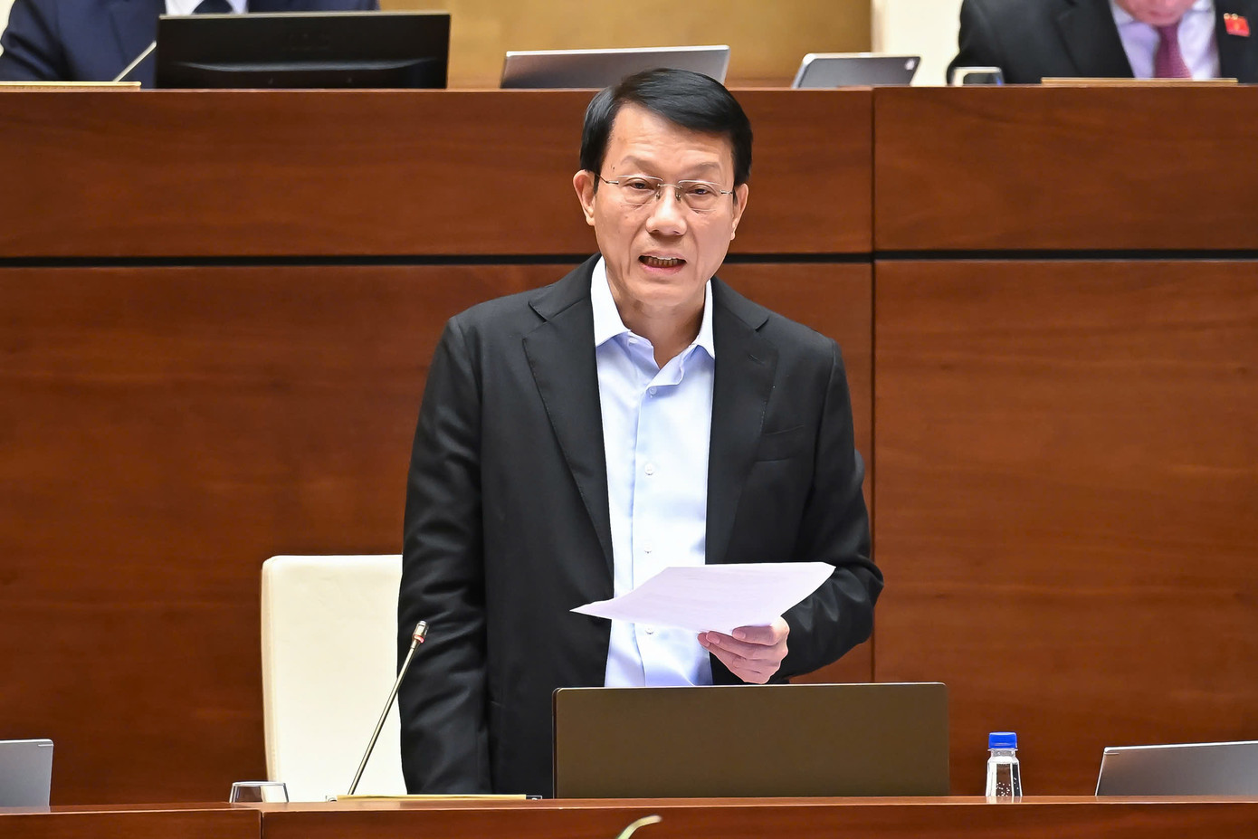 Đại tướng Lương Tam Quang - Bộ trưởng Bộ Công an. Ảnh: QH Đại tướng Lương Tam Quang - Bộ trưởng Bộ Công an. Ảnh: QH