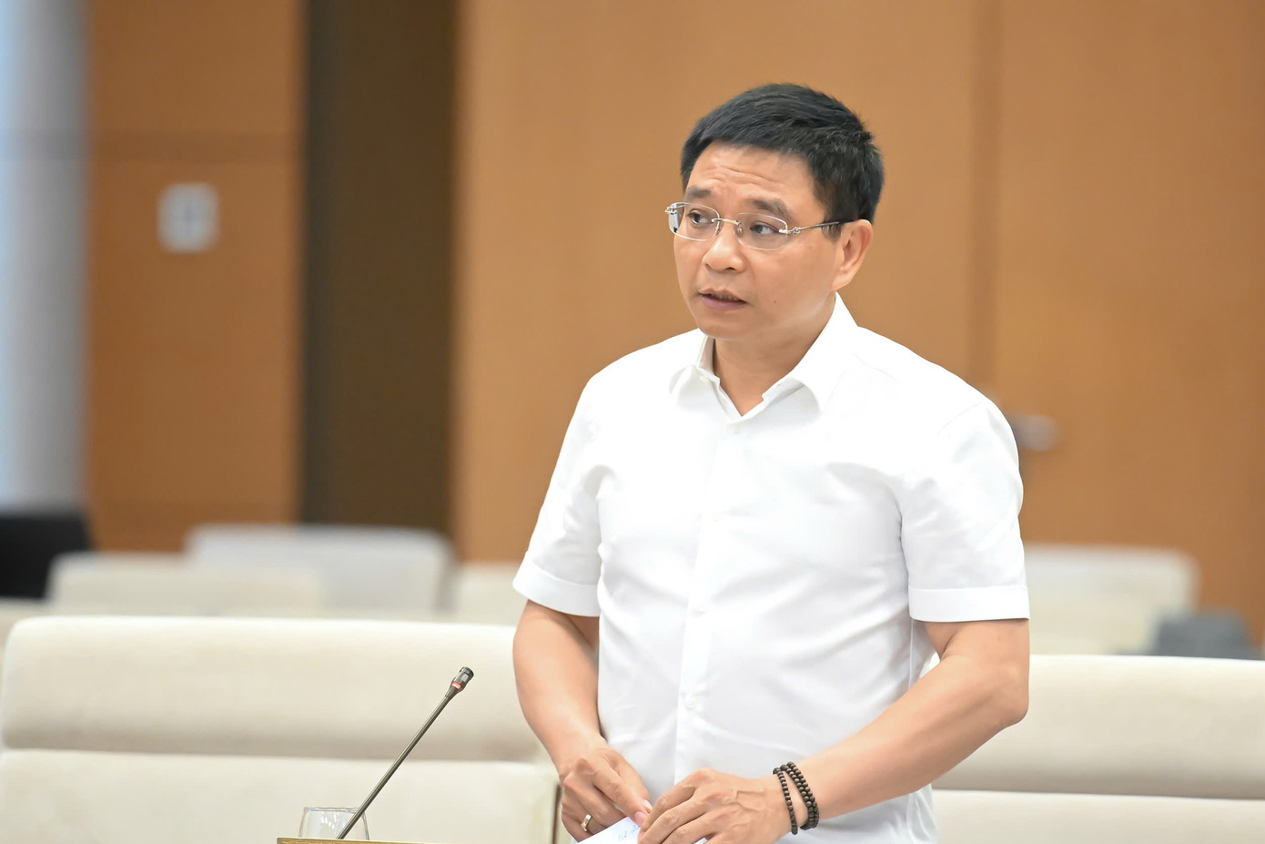 Bộ trưởng Bộ Tài chính Nguyễn Văn Thắng. Ảnh: QH