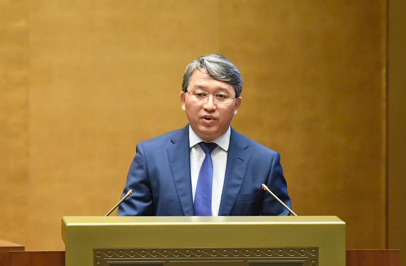 Bộ trưởng Tư pháp Nguyễn Hải Ninh. Ảnh: Như Ý Bộ trưởng Tư pháp Nguyễn Hải Ninh. Ảnh: Như Ý