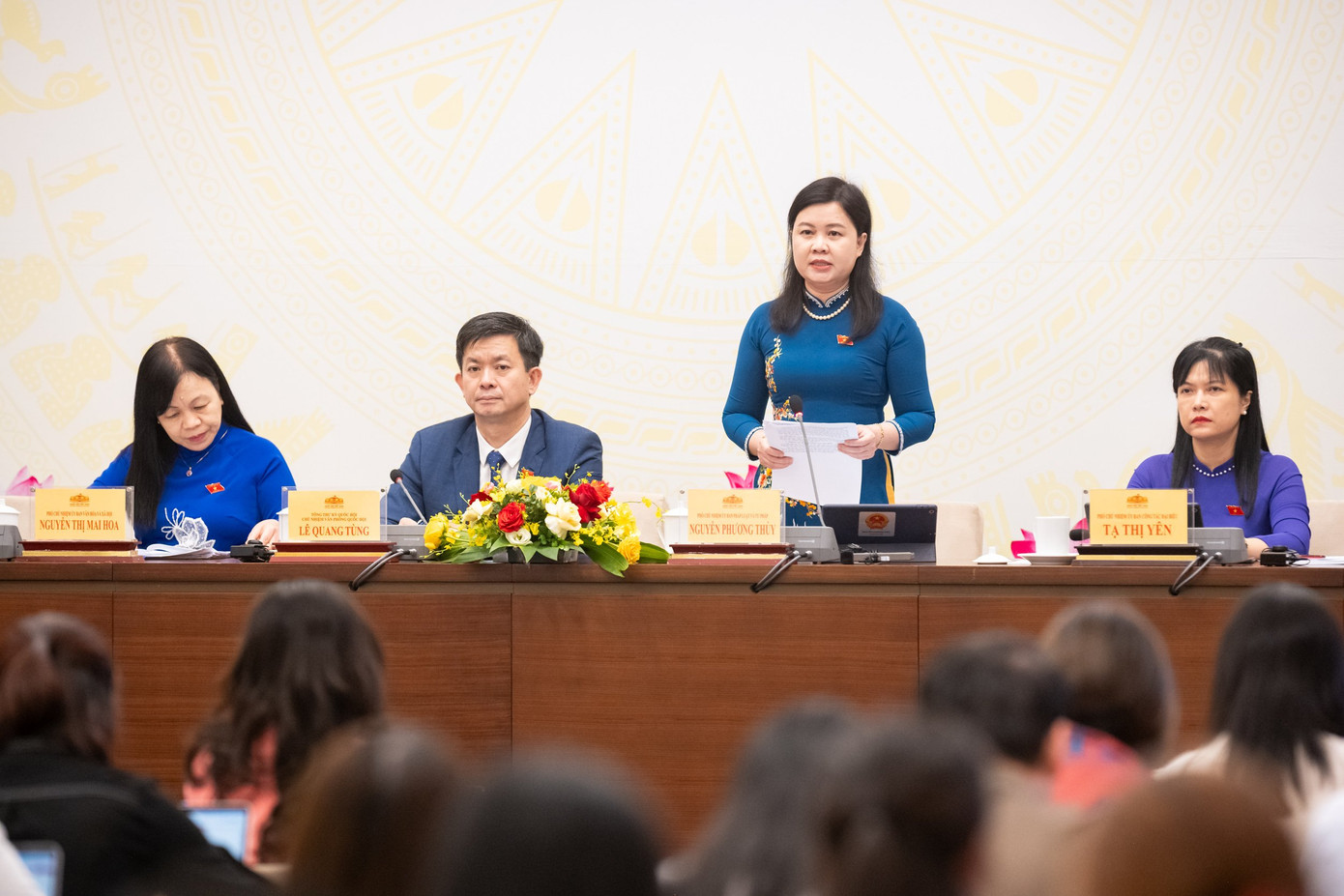 Phó Chủ nhiệm Ủy ban Pháp luật và Tư pháp Nguyễn Phương Thủy.