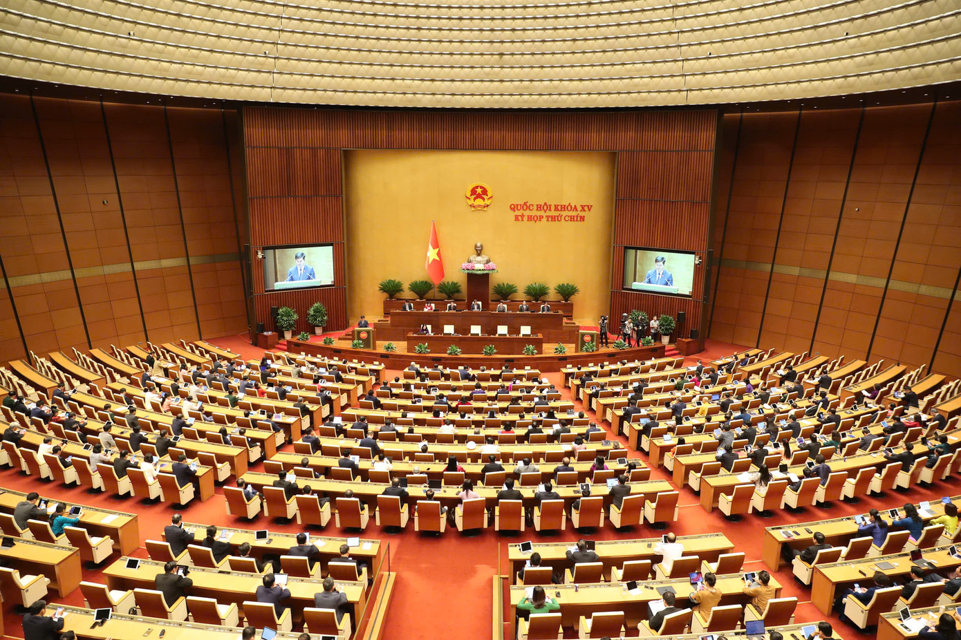 Quốc hội họp phiên bế mạc ngày 27/6. Ảnh: Như Ý Quốc hội họp phiên bế mạc ngày 27/6. Ảnh: Như Ý