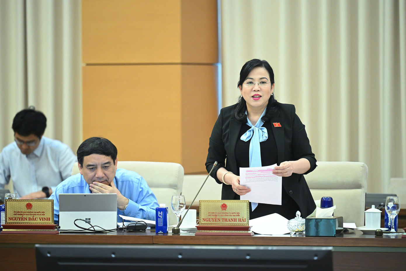 Chủ nhiệm Uỷ ban Công tác đại biểu Nguyễn Thanh Hải. Ảnh: QH Chủ nhiệm Uỷ ban Công tác đại biểu Nguyễn Thanh Hải. Ảnh: QH