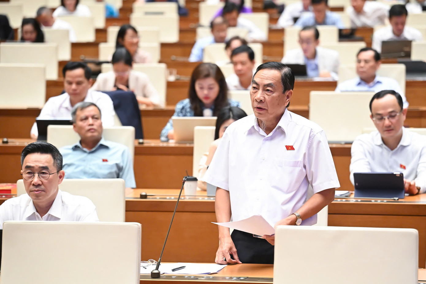 Đại biểu Phạm Văn Hoà (Đồng Tháp). Ảnh: QH Đại biểu Phạm Văn Hoà (Đồng Tháp). Ảnh: QH