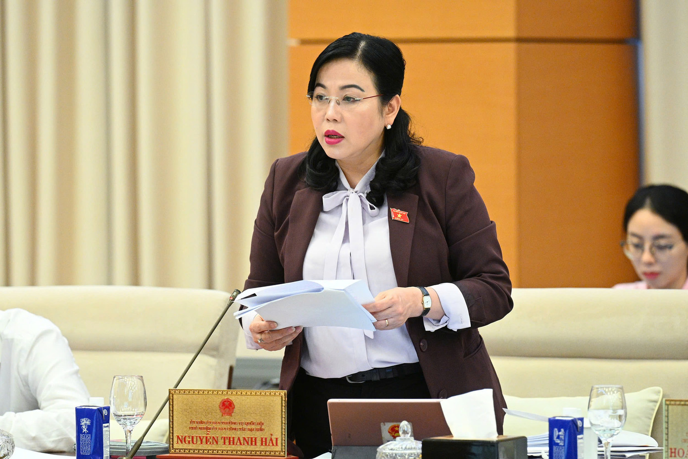 Chủ nhiệm Ủy ban Công tác đại biểu Nguyễn Thanh Hải. Ảnh: QH Chủ nhiệm Ủy ban Công tác đại biểu Nguyễn Thanh Hải. Ảnh: QH