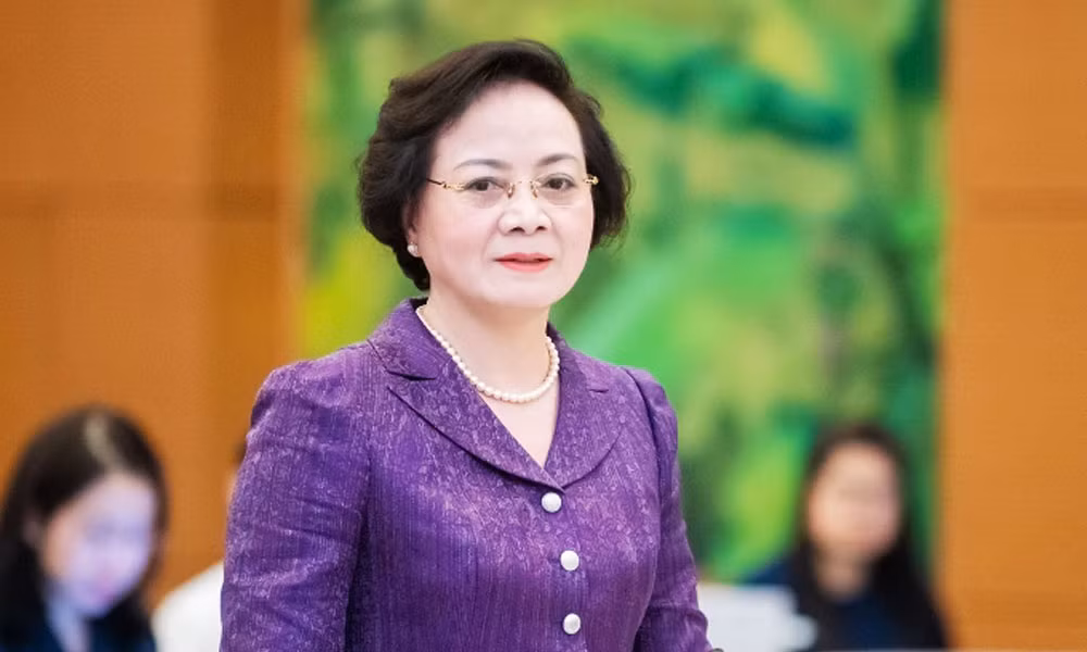 Bộ trưởng Bộ Nội vụ Phạm Thị Thanh Trà (Ảnh: QH).