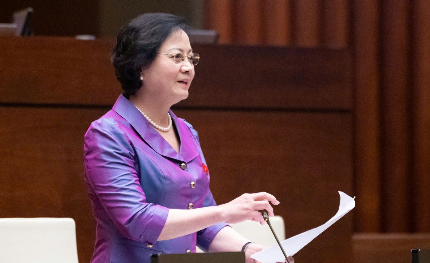 Bộ trưởng Nội vụ Phạm Thị Thanh Trà. Ảnh: QH