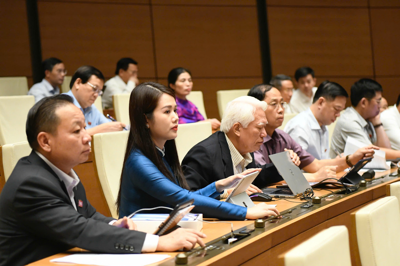 Hôm nay, Quốc hội sẽ bầu Chủ tịch Hội đồng Bầu cử quốc gia. Ảnh: Như Ý Hôm nay, Quốc hội sẽ bầu Chủ tịch Hội đồng Bầu cử quốc gia. Ảnh: Như Ý