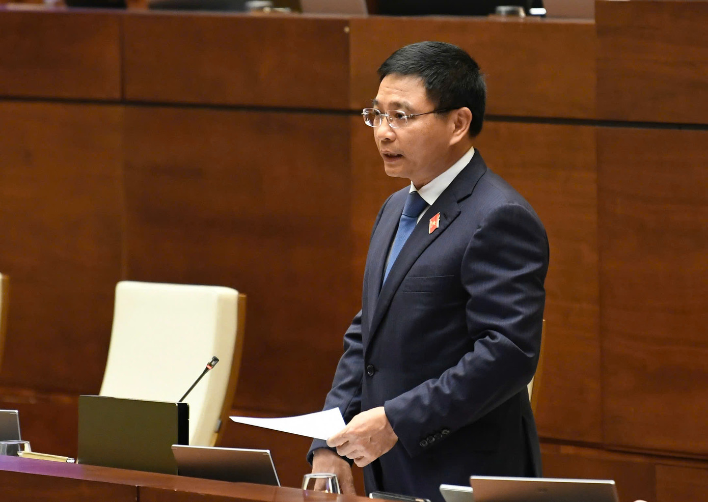 Bộ trưởng Tài chính Nguyễn Văn Thắng. Ảnh: Như Ý