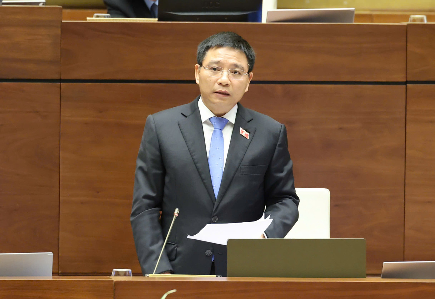 Bộ trưởng Bộ Tài chính Nguyễn Văn Thắng sẽ trả lời chất vấn vào sáng nay. Ảnh: Như Ý