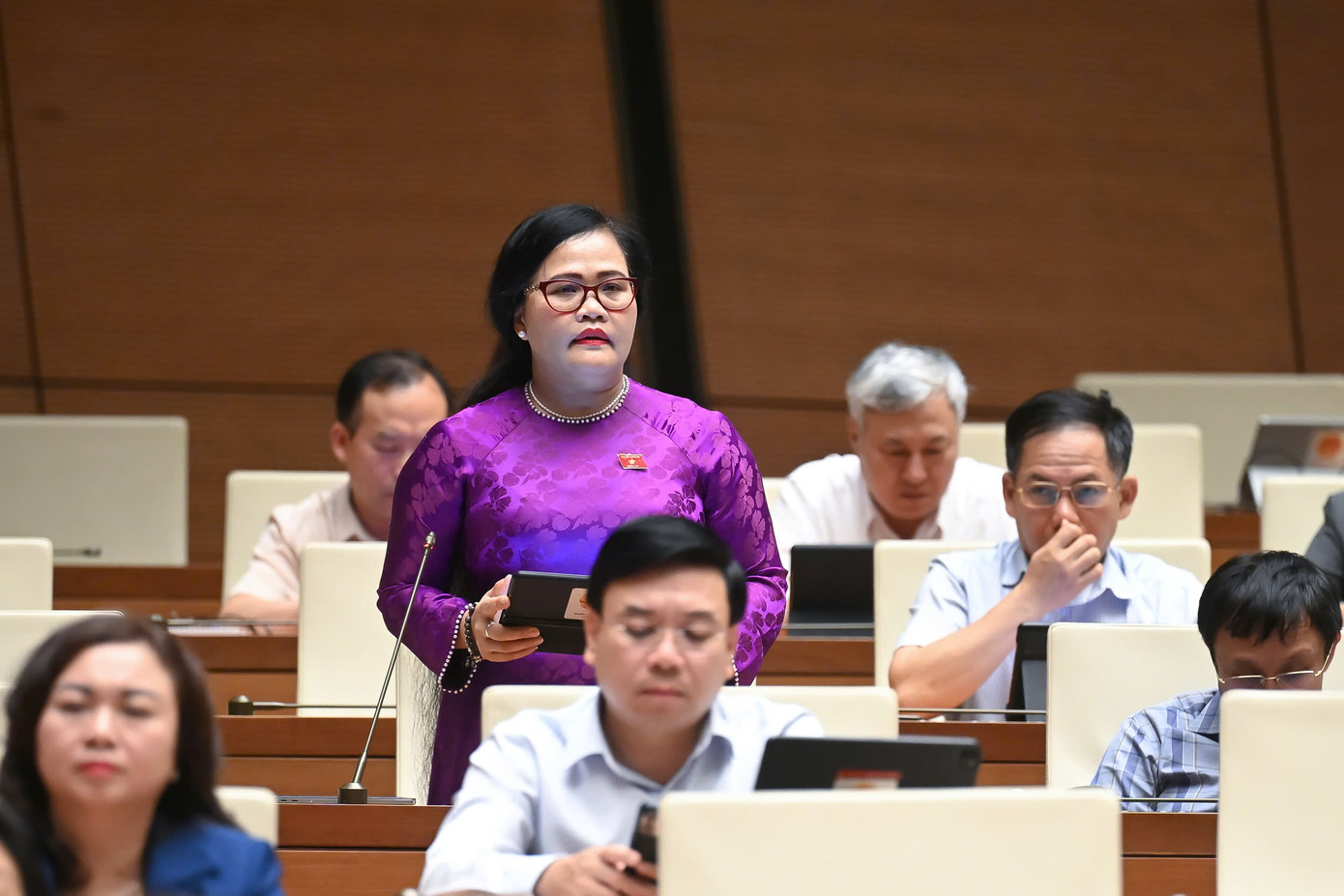 Đại biểu Nguyễn Thị Sửu. Ảnh: QH Đại biểu Nguyễn Thị Sửu. Ảnh: QH