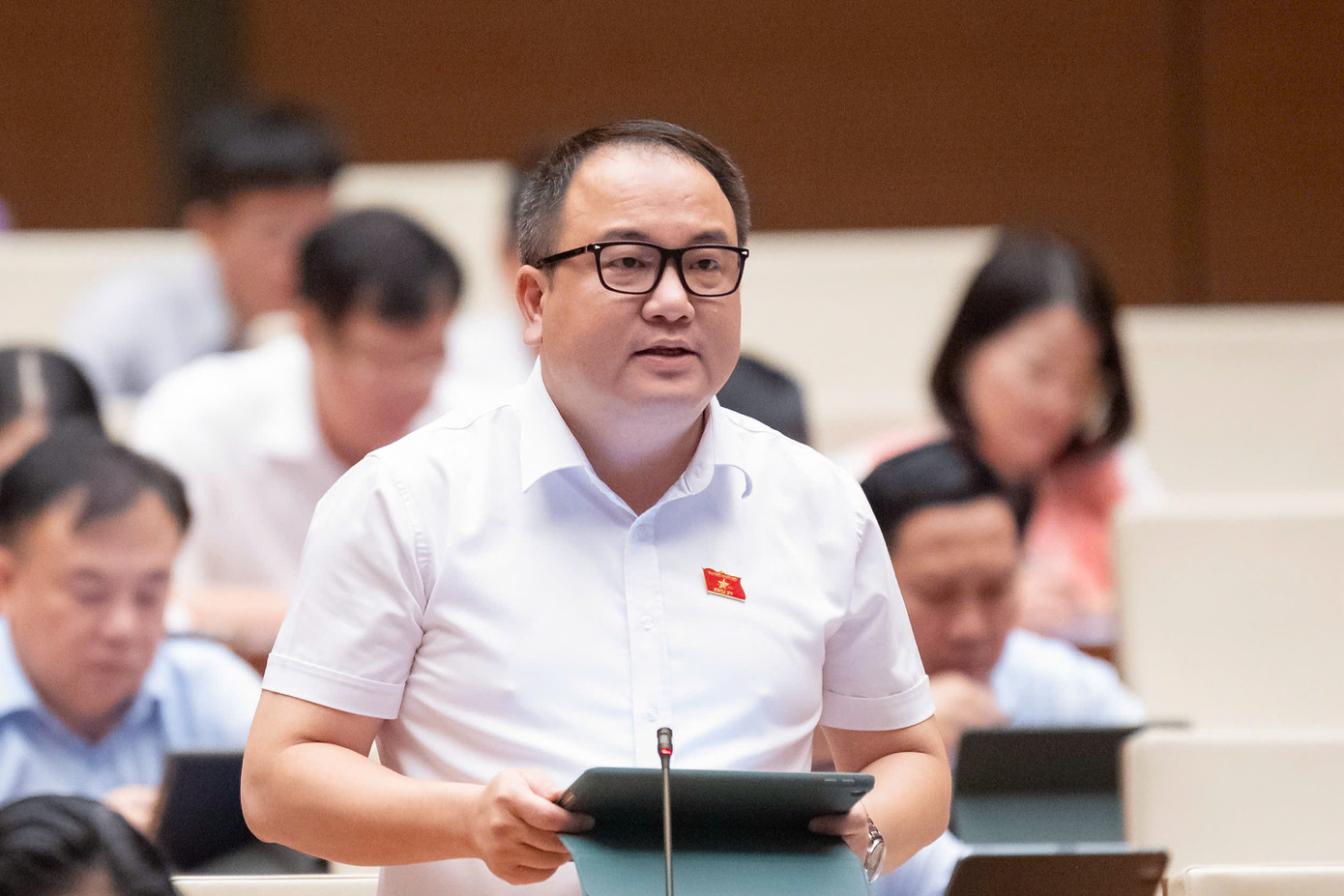 Đại biểu Phạm Trọng Nghĩa (Lạng Sơn). Ảnh: Như Ý