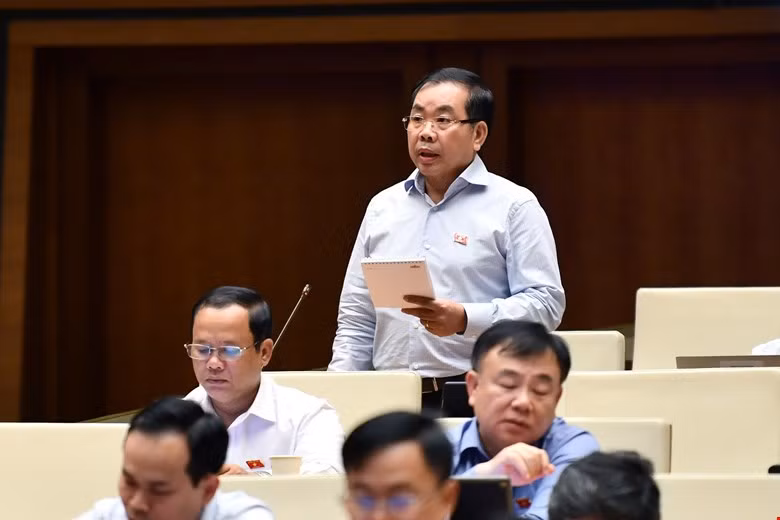 Đại biểu Nguyễn Quang Huân - Đoàn Bình Dương. Ảnh: QH.