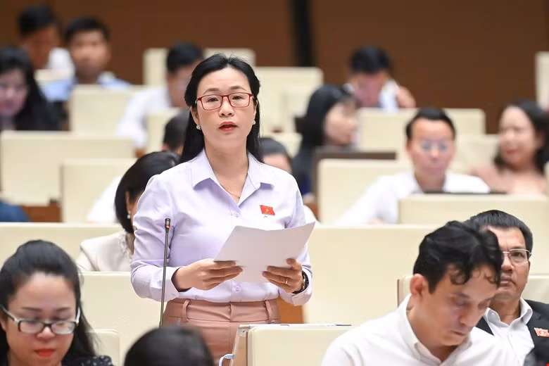 Đại biểu Trần Thị Thu Hằng (Đắk Nông). Ảnh: Như Ý. Đại biểu Trần Thị Thu Hằng (Đắk Nông). Ảnh: Như Ý.