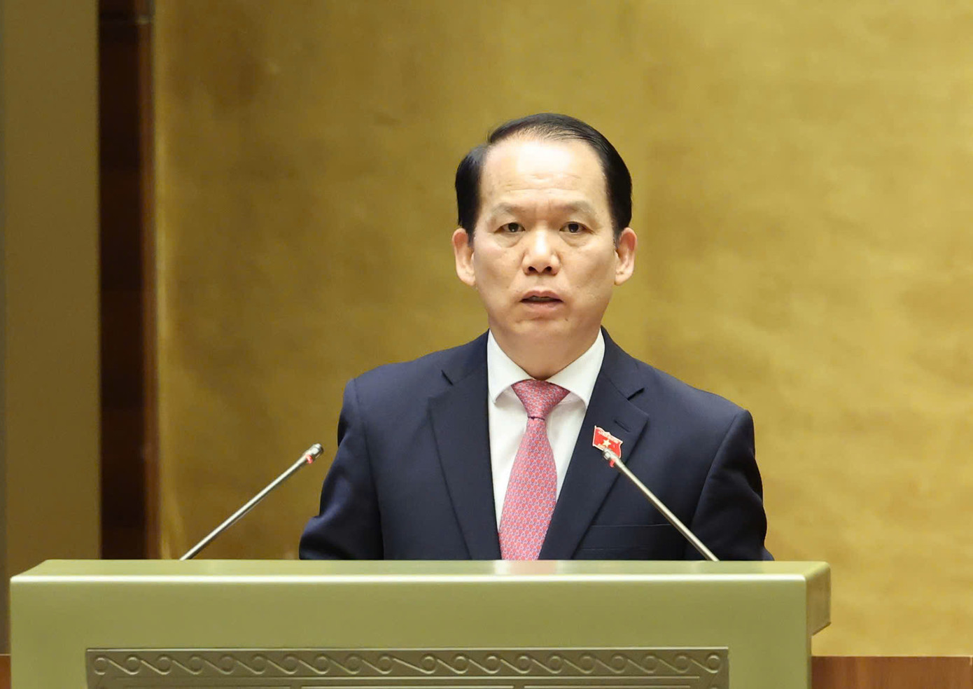 Chủ nhiệm Ủy ban Pháp luật và Tư pháp Hoàng Thanh Tùng. Ảnh Viết Chung