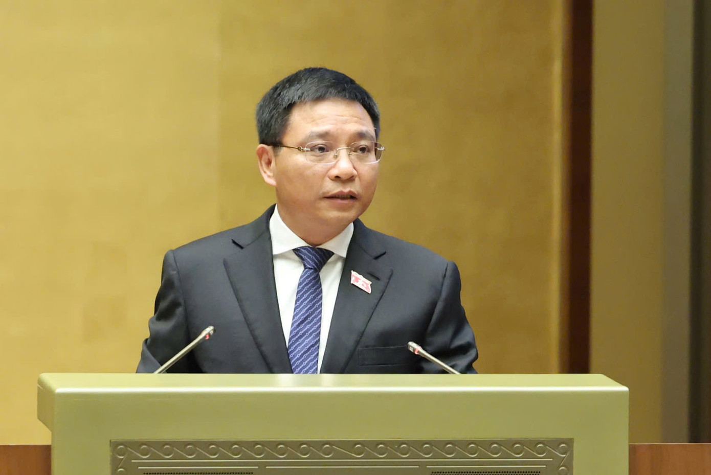 Bộ trưởng Bộ Tài chính Nguyễn Văn Thắng. Ảnh: Nhật Minh.