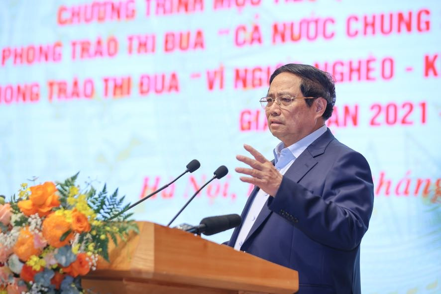Thủ tướng Phạm Minh Chính phát biểu tại hội nghị. Ảnh: VGP. Thủ tướng Phạm Minh Chính phát biểu tại hội nghị. Ảnh: VGP.