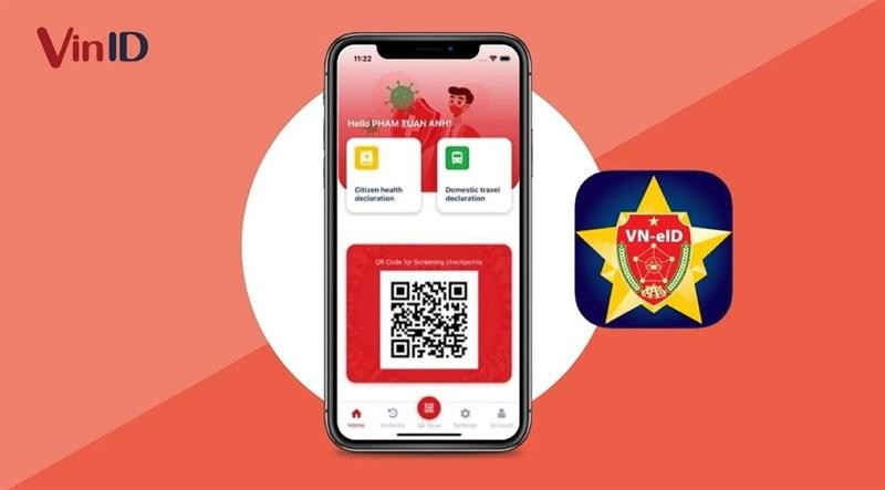 Ứng dụng VNeID.