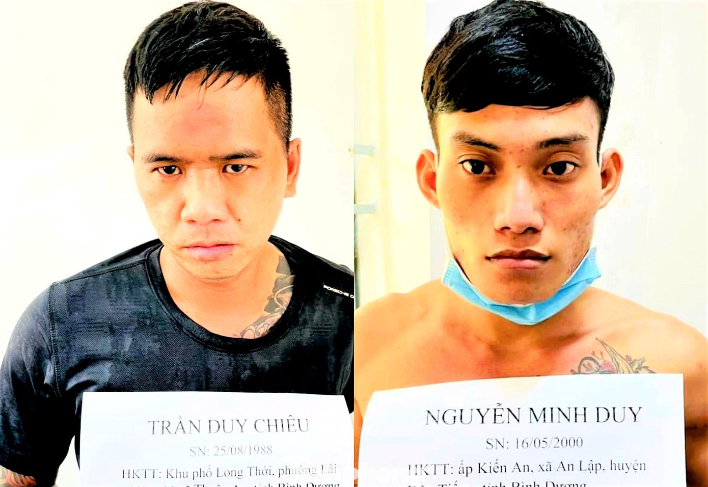 Hai tên trộm bị bắt