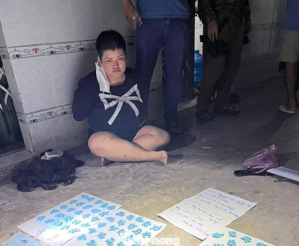 Đối tượng Thảo cùng tang vật