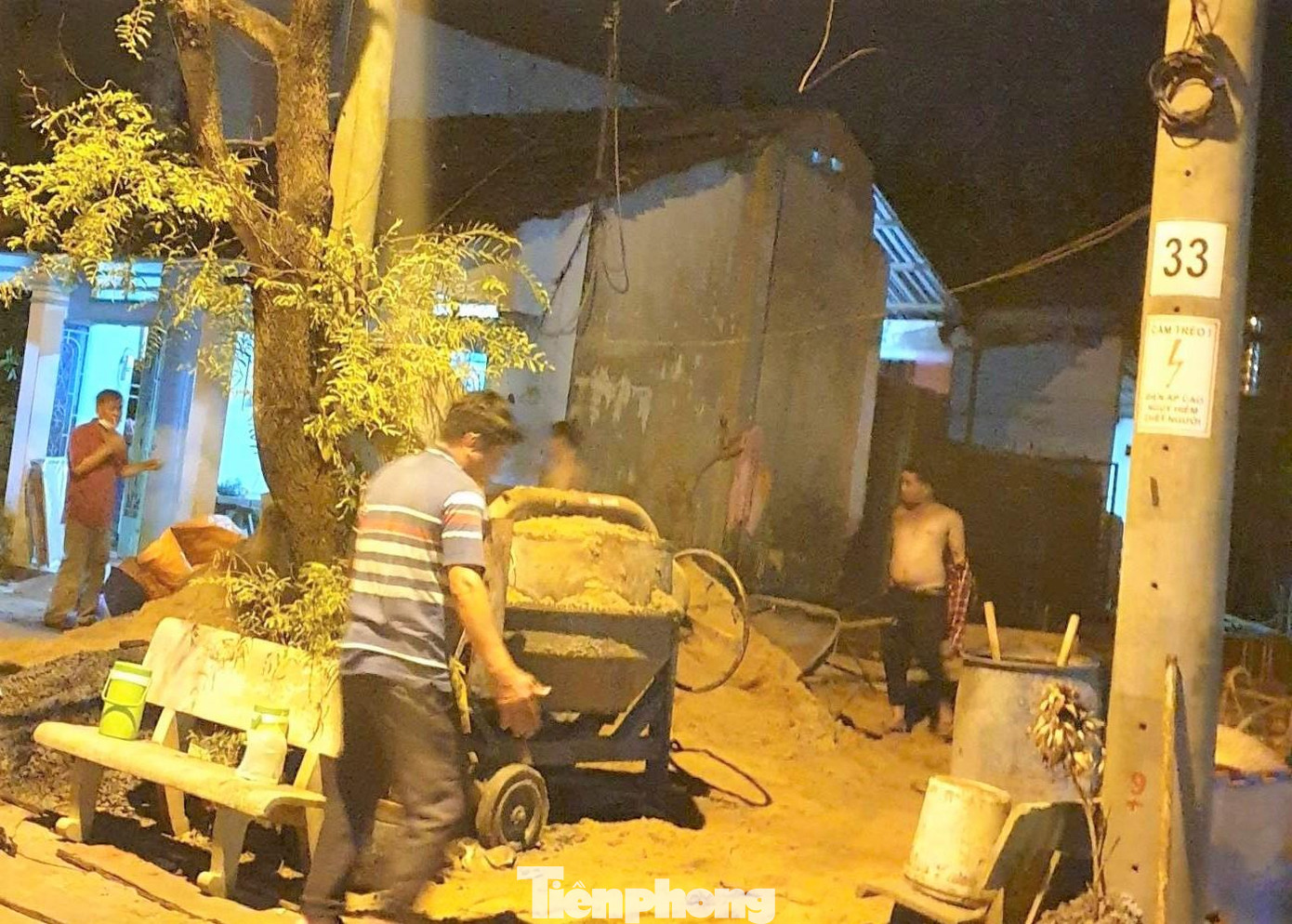 Hiện trường vụ việc Ảnh: Người dân cung cấp