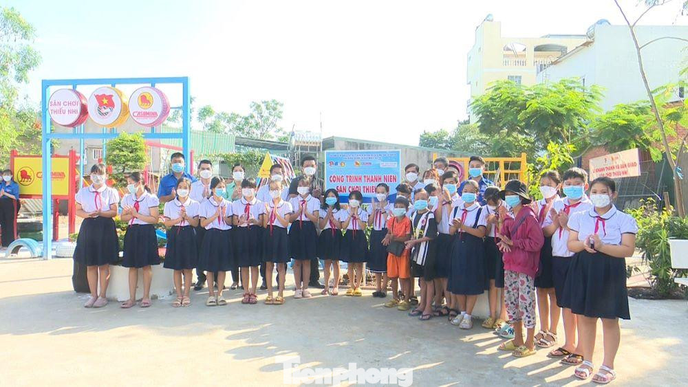 Khu vui chơi thiếu nhi đưa vào hoạt động trong ngày 6/4