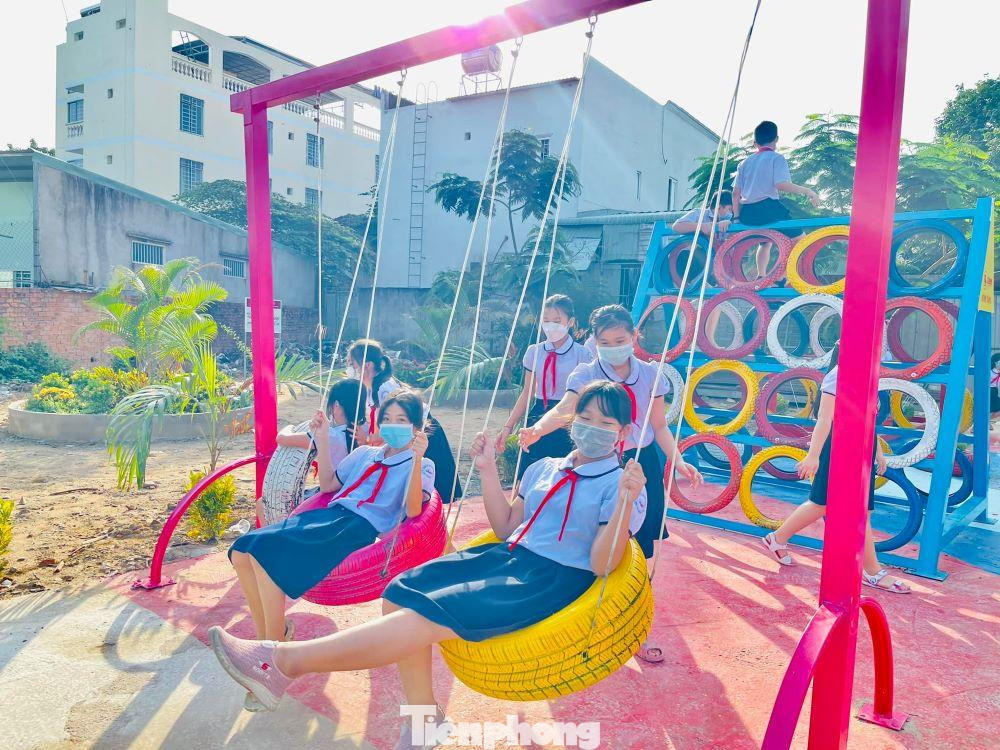 Công trình thêm ý nghĩa khi được đặt ngay khu dân cư, nơi nhiều công nhân lao động sinh sống