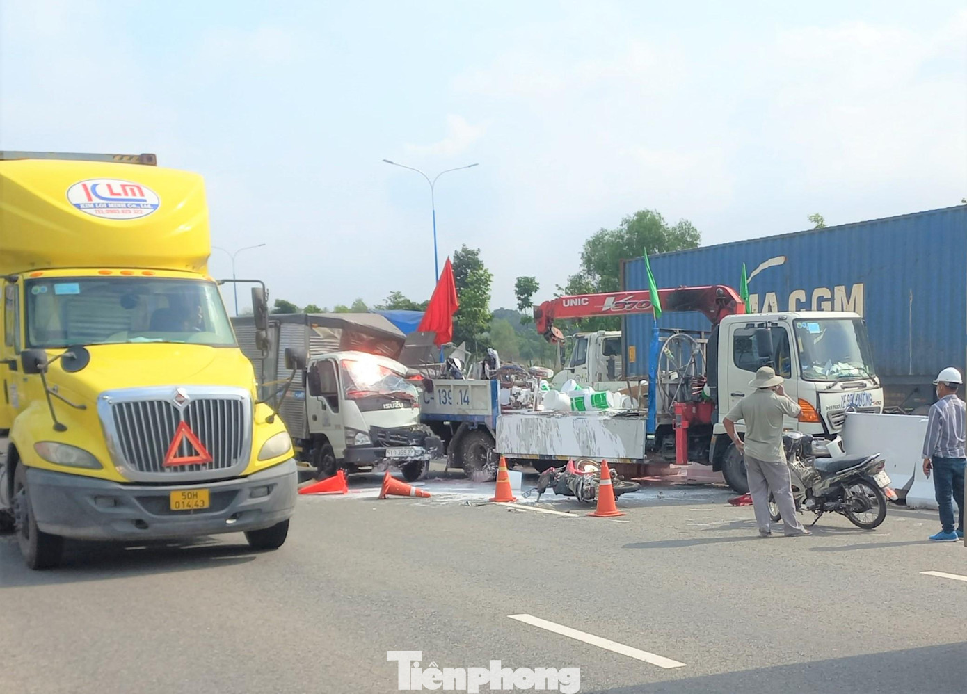 Hiện trường vụ tai nạn