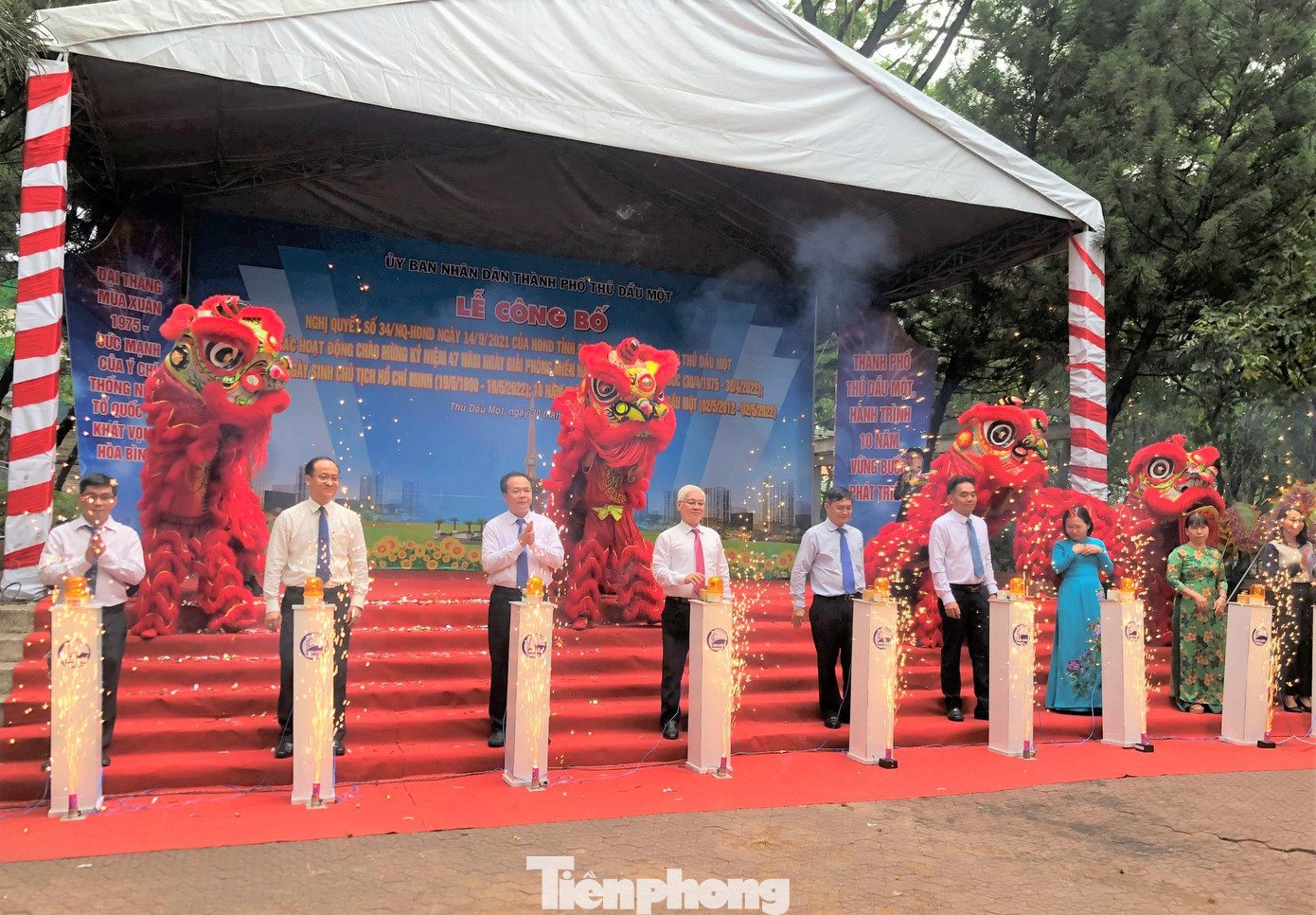 Bình Dương tổ chức lễ công bố chính thức tên gọi Công viên Thủ Dầu Một sau khi nhận bàn giao từ Công ty Thanh Lễ Bình Dương tổ chức lễ công bố chính thức tên gọi Công viên Thủ Dầu Một sau khi nhận bàn giao từ Công ty Thanh Lễ