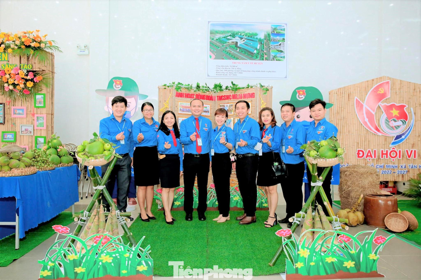 Trang trí tại Đại hội điểm huyện Bàu Bàng Trang trí tại Đại hội điểm huyện Bàu Bàng