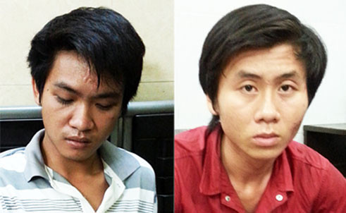 Hai tên cướp bị bắt giữ