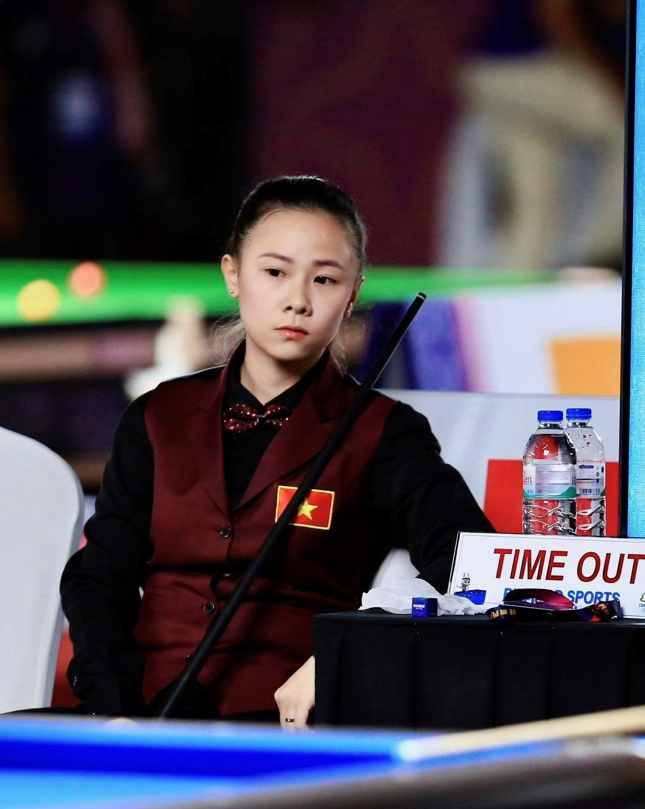 Diện mạo xinh xắn của cơ thủ Nguyễn Hoàng Yến Nhi. Ảnh: NVCC