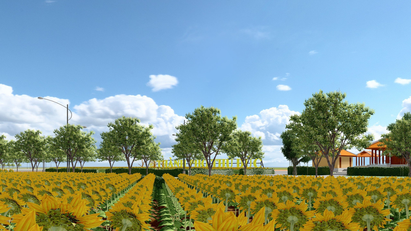 Phối cảnh một số hạng mục sắp ra mắt tại công viên bờ sông Sài Gòn. Ảnh: UBND TP. Thủ Đức