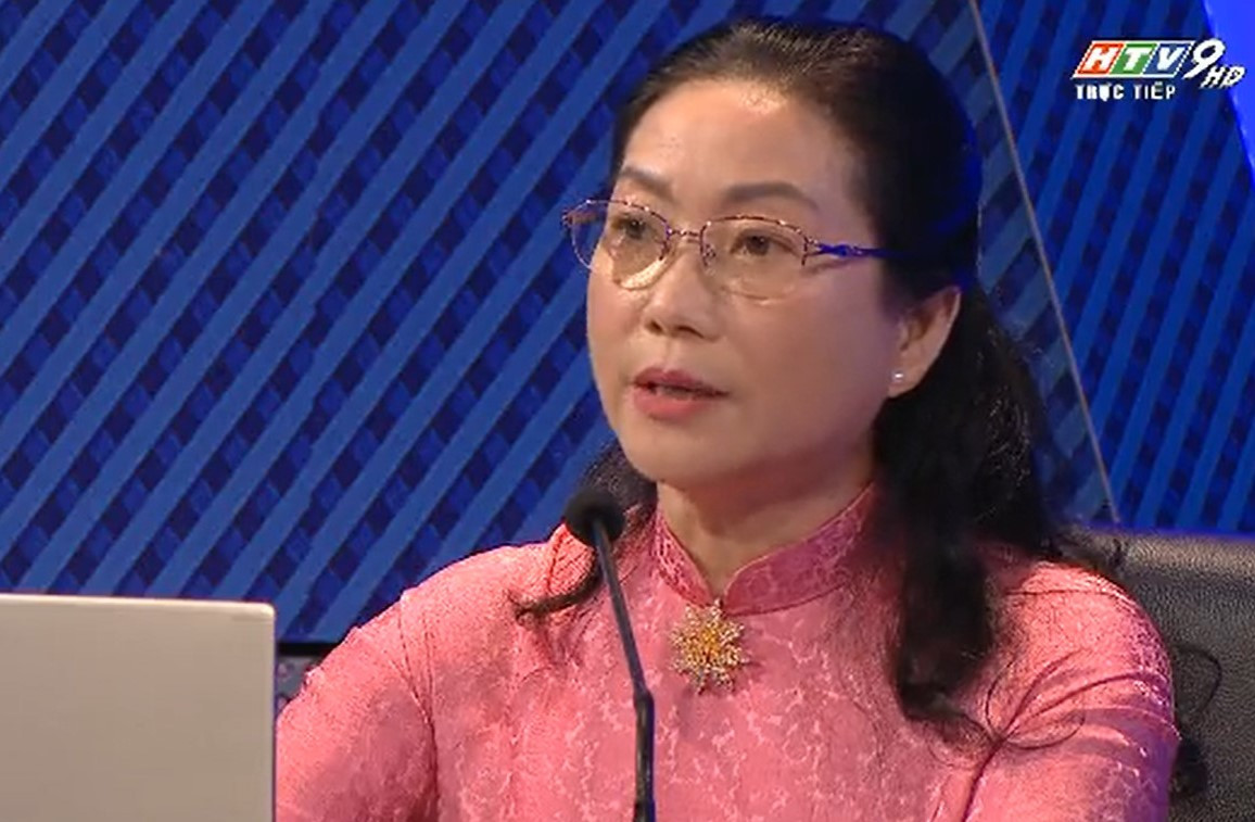 Phó Giám đốc Sở Tài nguyên và Môi trường TPHCM Nguyễn Thị Thanh Mỹ.