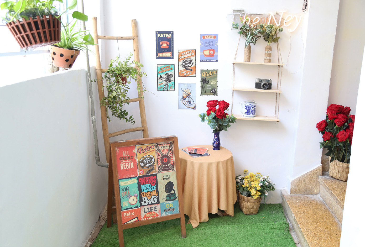 Một góc trang trí khá "chill". Một góc trang trí khá "chill".