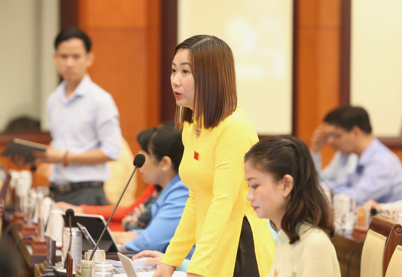 Đại biểu Châu Trương Hoàng Thảo đề nghị sở thông tin giải pháp để duy trì và phát triển các sản phẩm du lịch gắn với các địa phương, tránh tình trạng "ra mắt nhưng không duy trì được hoạt động".