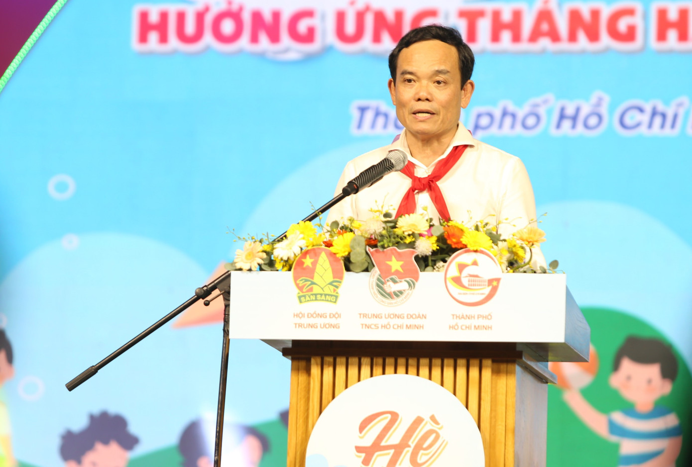 Phó Thủ tướng Chính phủ Trần Lưu Quang phát biểu tại buổi lễ.