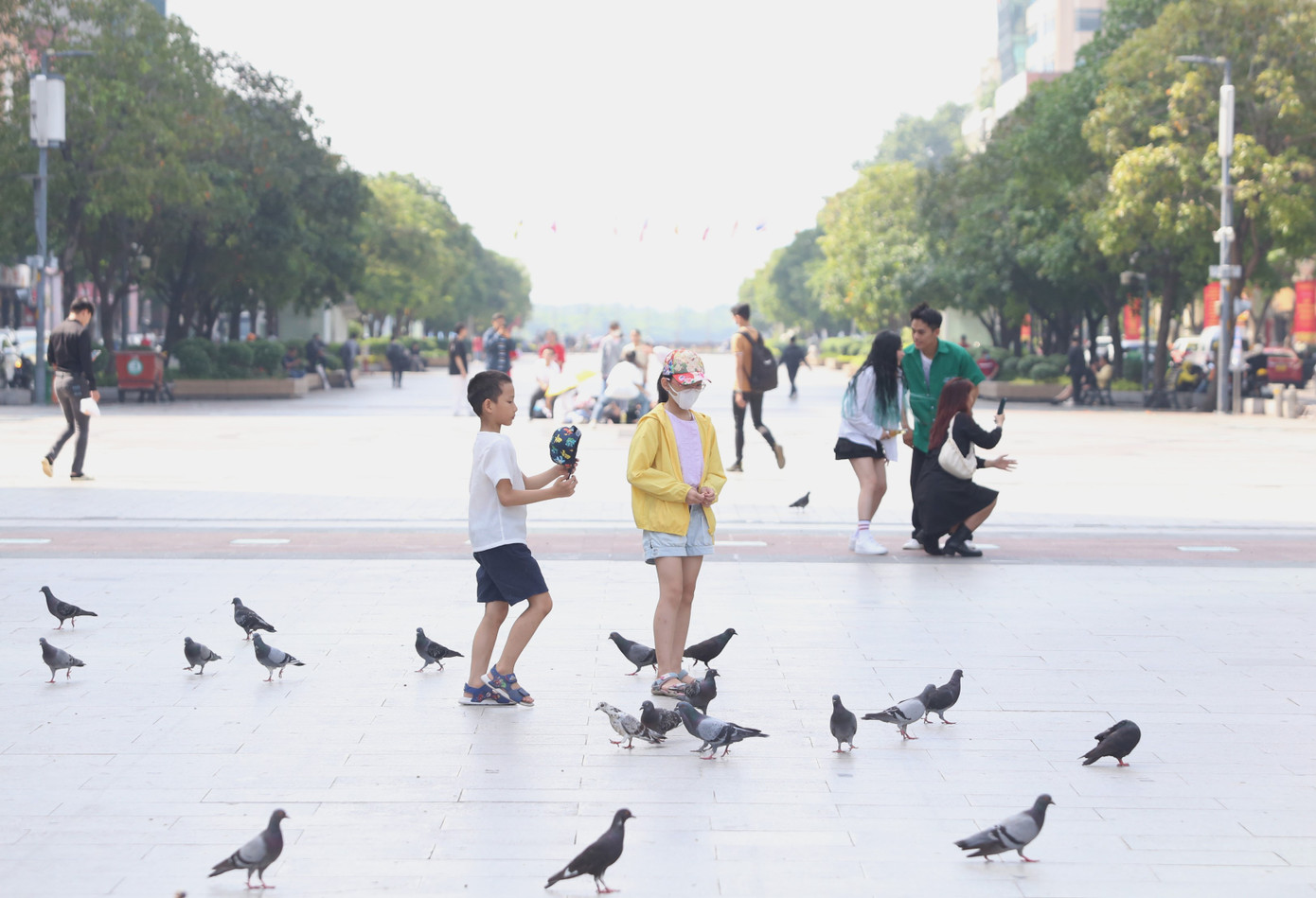 Khu vực trung tâm TPHCM. Ảnh: Ngô Tùng