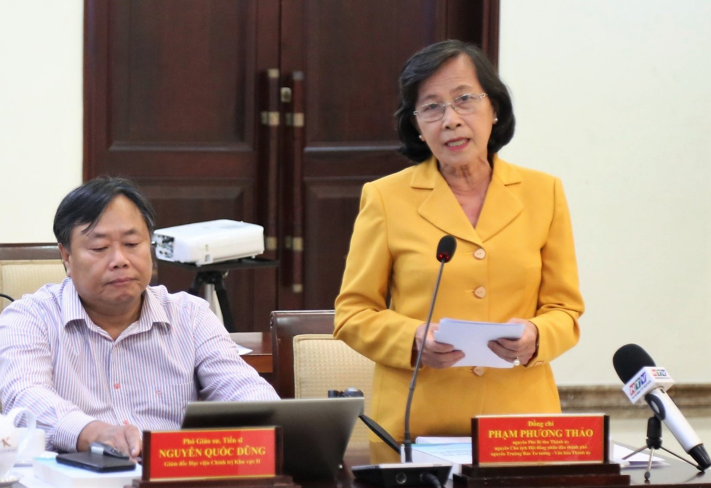 Nguyên Chủ tịch HĐND TPHCM Phạm Phương Thảo.