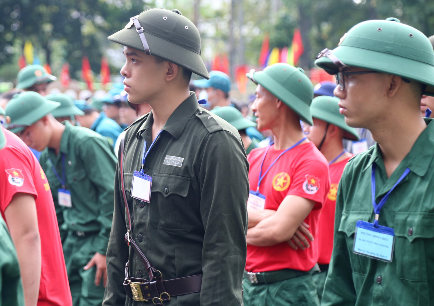 Nguyễn Dương Quốc Đạt đã sẵn sàng thực hiện nhiệm vụ trong môi trường quân ngũ.