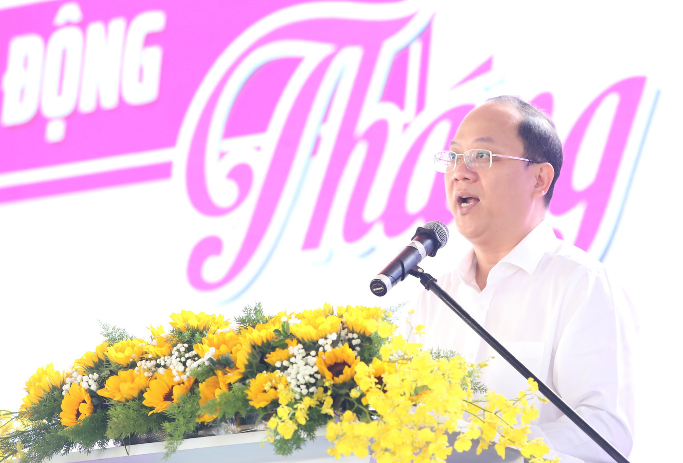 Phó Bí thư Thành uỷ TPHCM Nguyễn Hồ Hải phát biểu tại buổi lễ. Phó Bí thư Thành uỷ TPHCM Nguyễn Hồ Hải phát biểu tại buổi lễ.