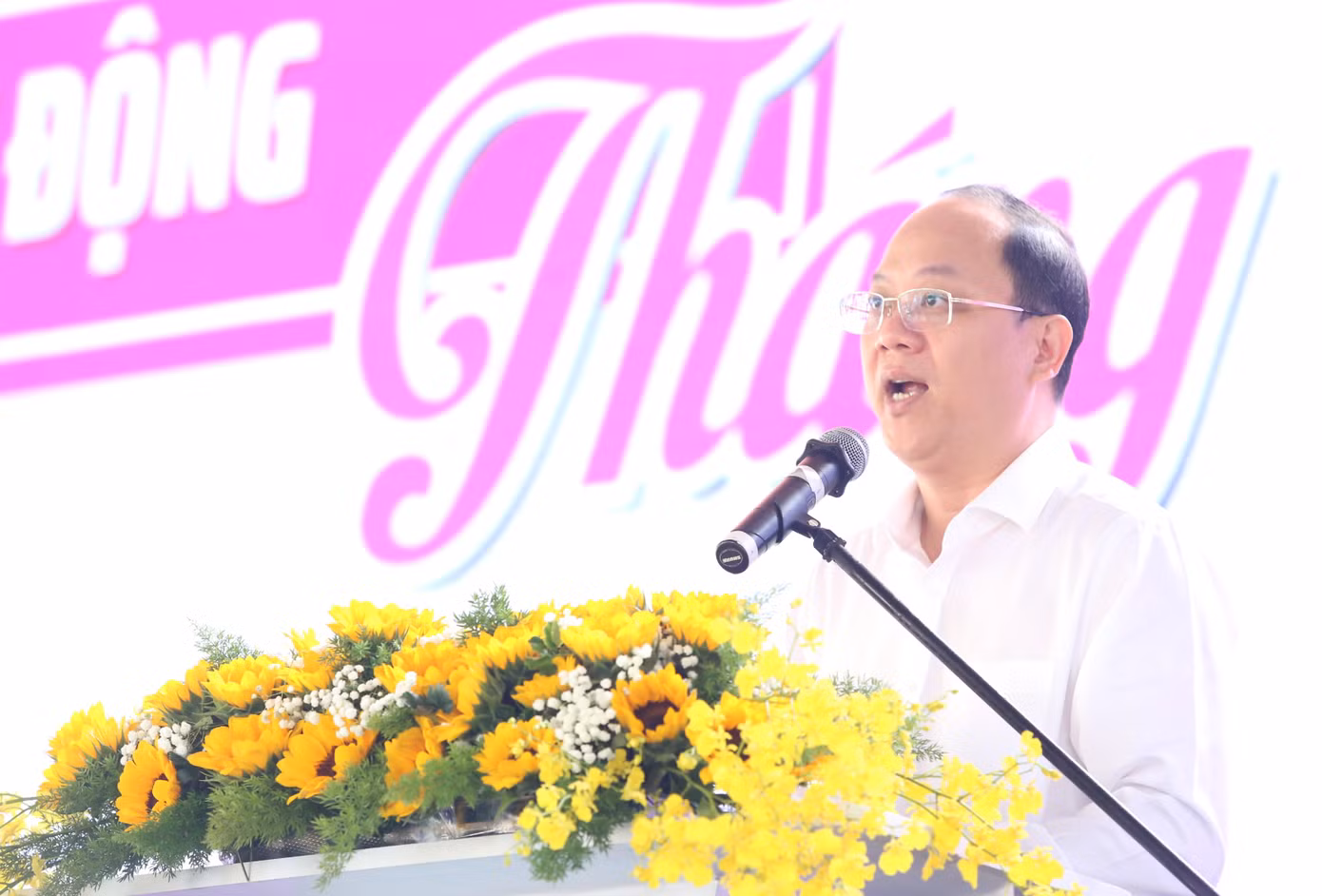 Phó Bí thư Thành uỷ TPHCM Nguyễn Hồ Hải phát biểu tại buổi lễ.