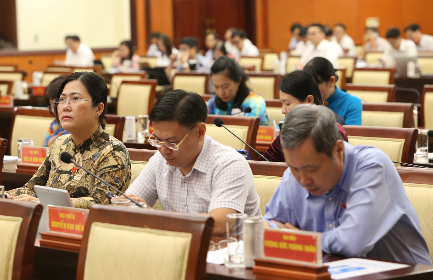Đại biểu HĐND TPHCM dự kỳ họp. Đại biểu HĐND TPHCM dự kỳ họp.