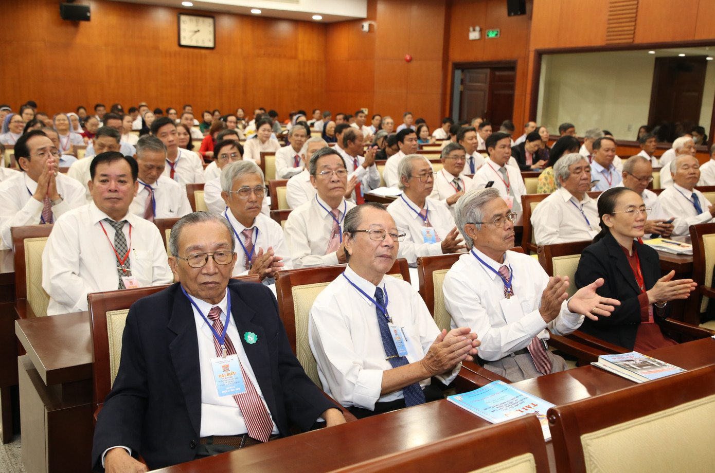 560 đại biểu chính thức tham dự đại hội. Ảnh: Ngô Tùng